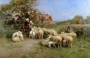 unknow artist Sheep 111 France oil painting artist